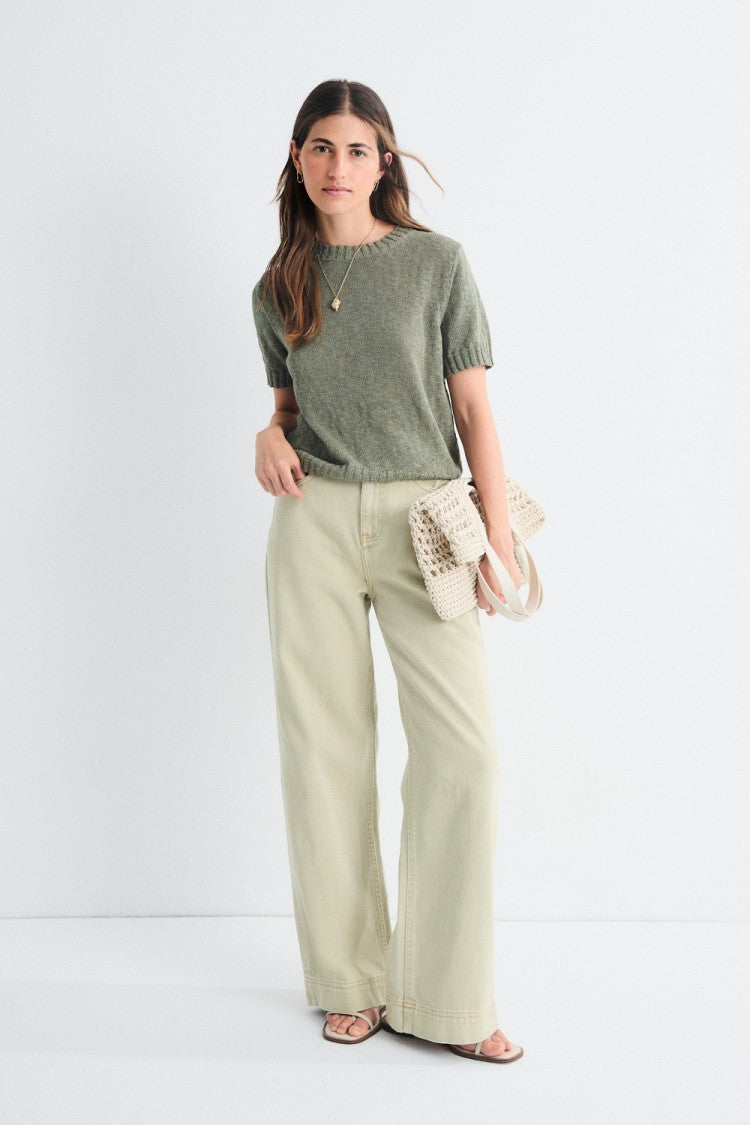 Balam T-Shirt Sweater - Green