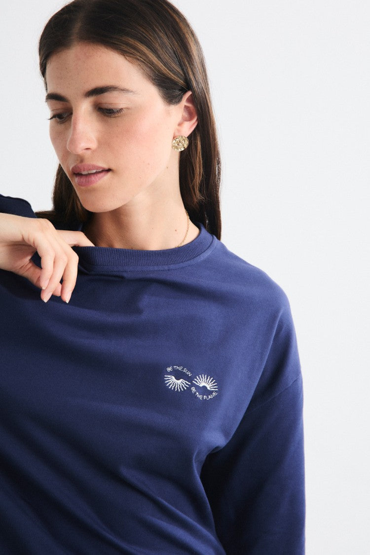 Besun Sweatshirt - Navy
