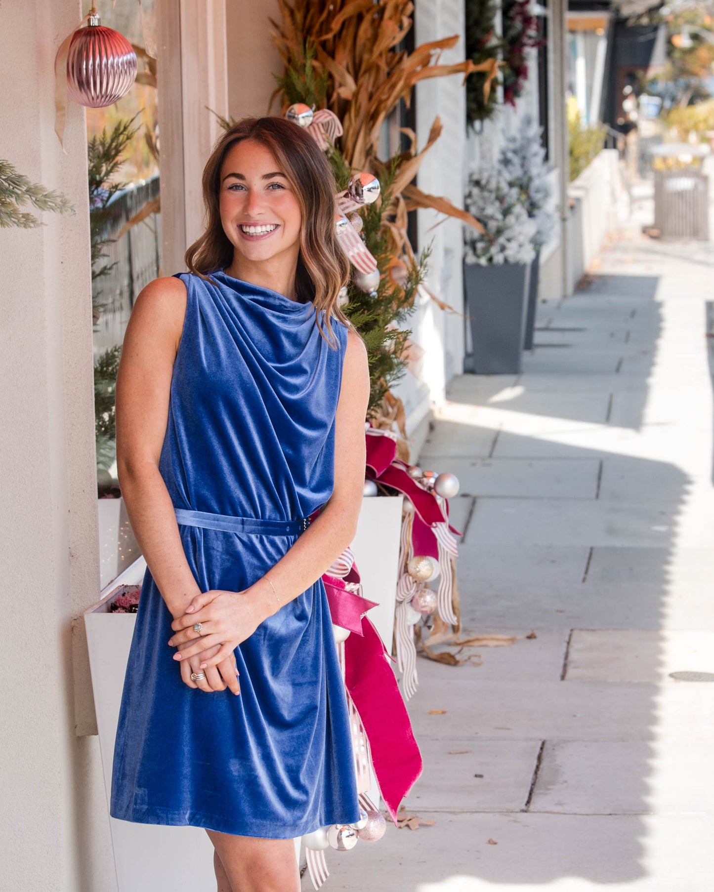 Jessica Dress - Cobalt