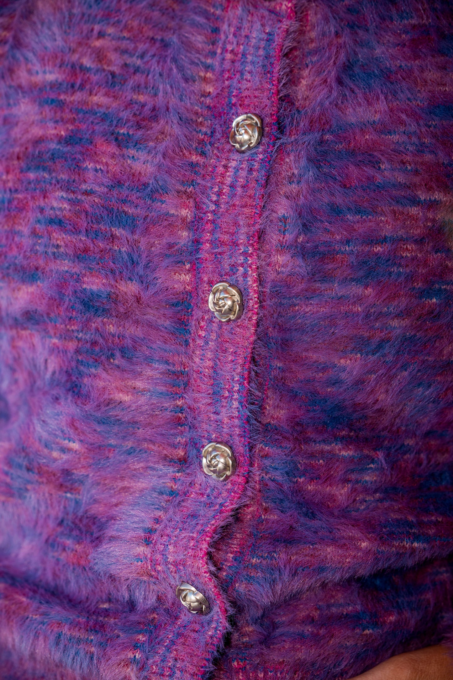 Sloan Cardigan - Pink/Blue