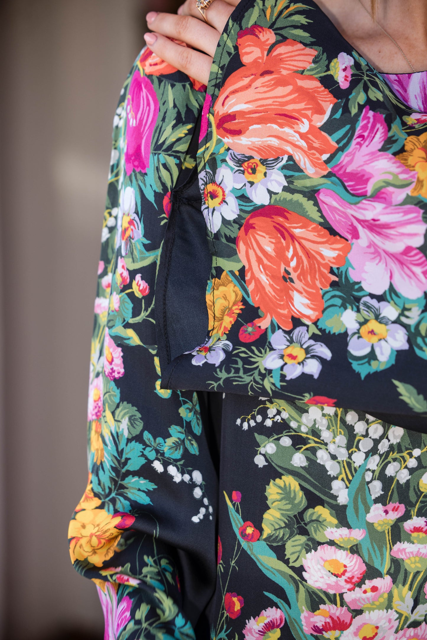 Juliette Dress - Centerpiece Black