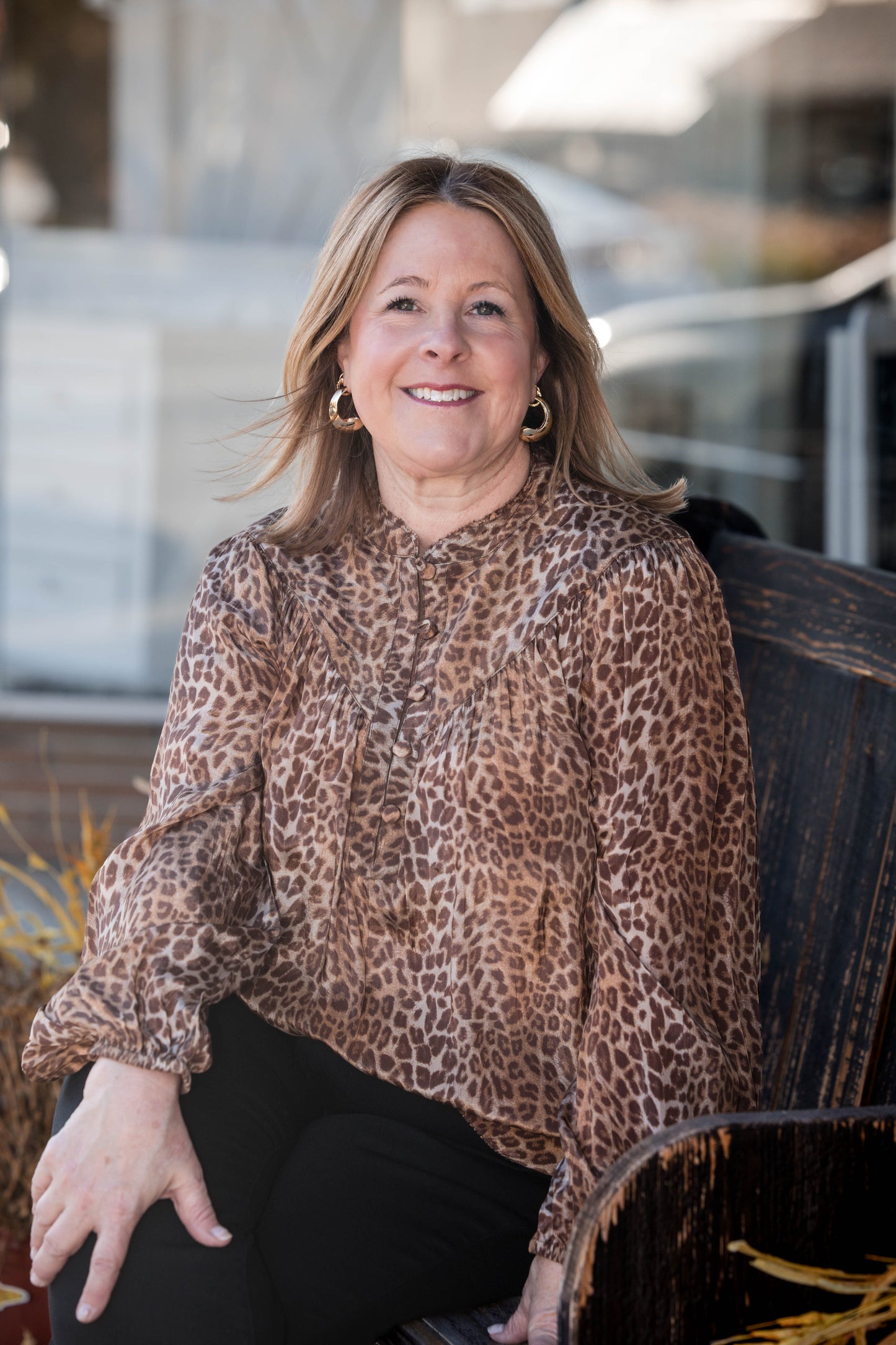 Hannah Top - Leopard