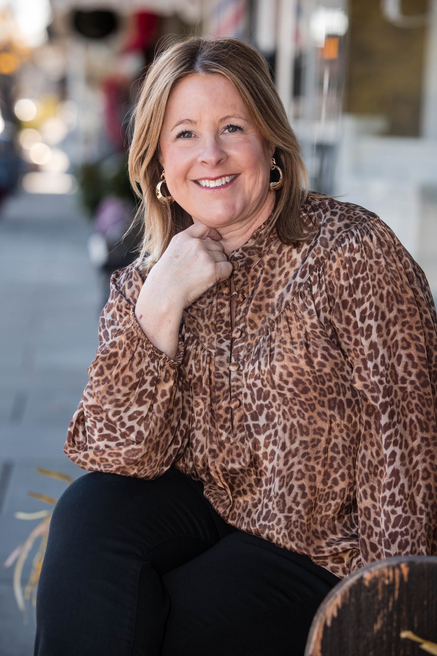 Hannah Top - Leopard