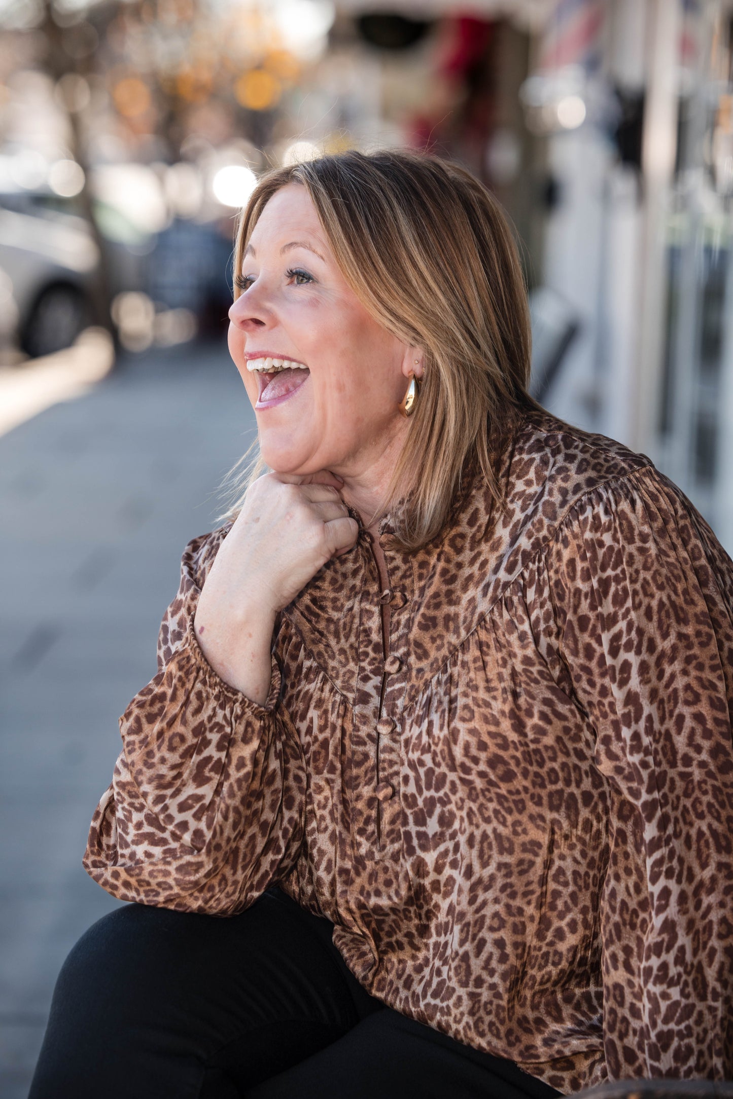 Hannah Top - Leopard