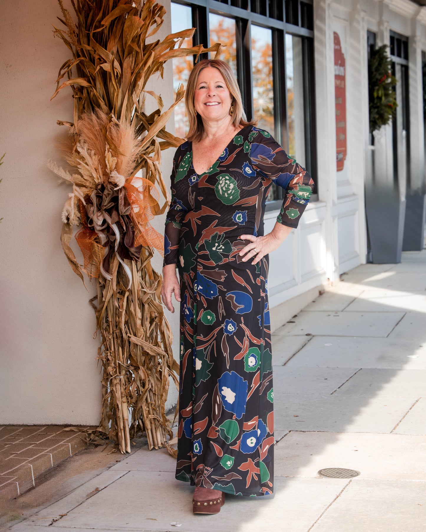 Halsey Ankle Dress - Mariposa