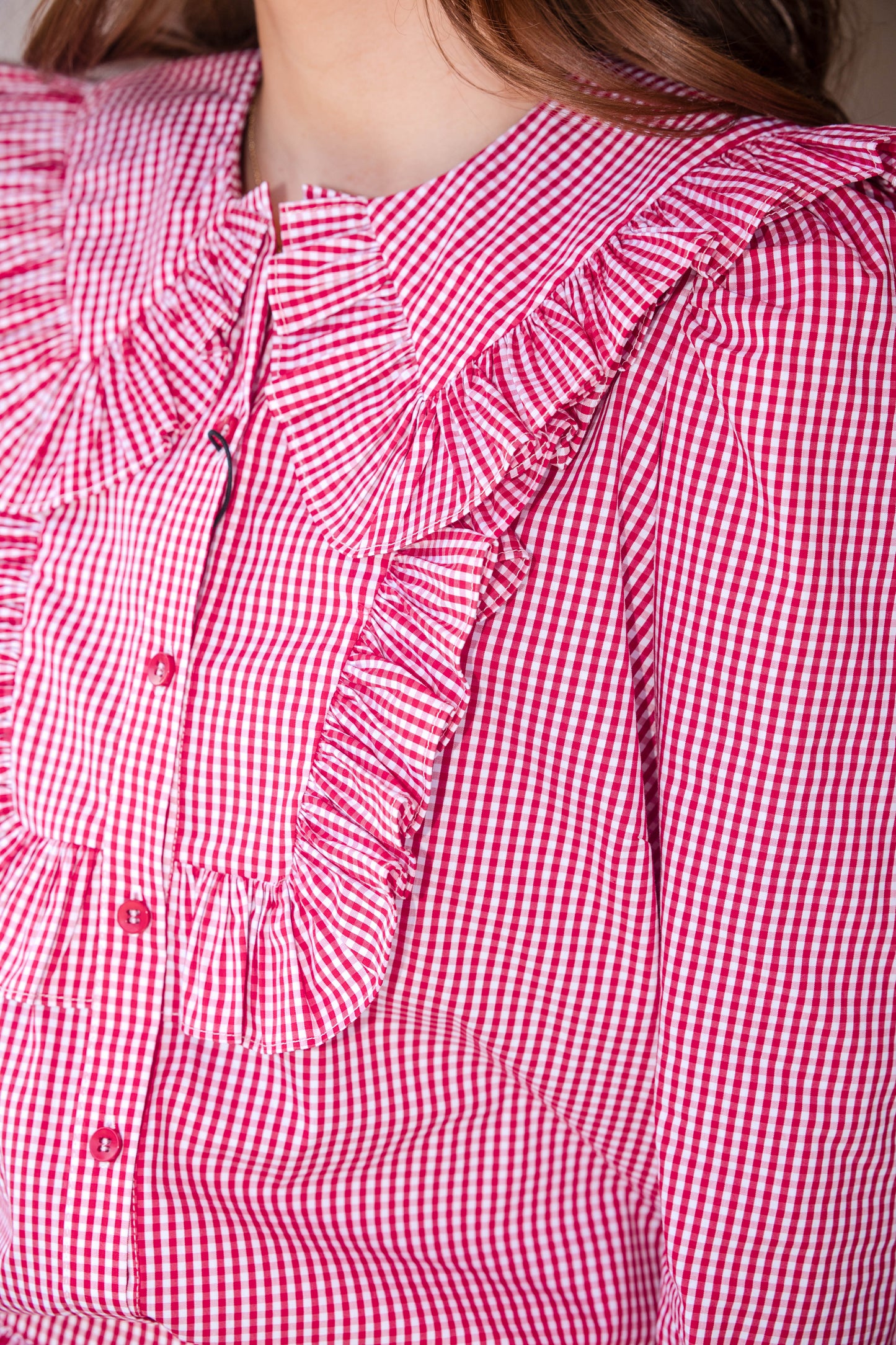 Mae Top - Carmine Check