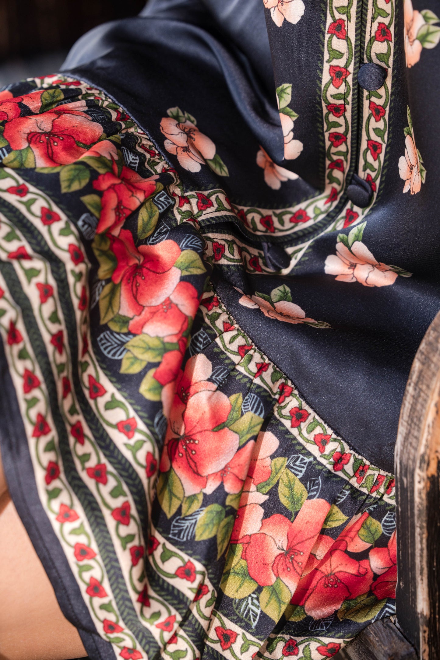 Brit Bow Dress - Garland Stripe