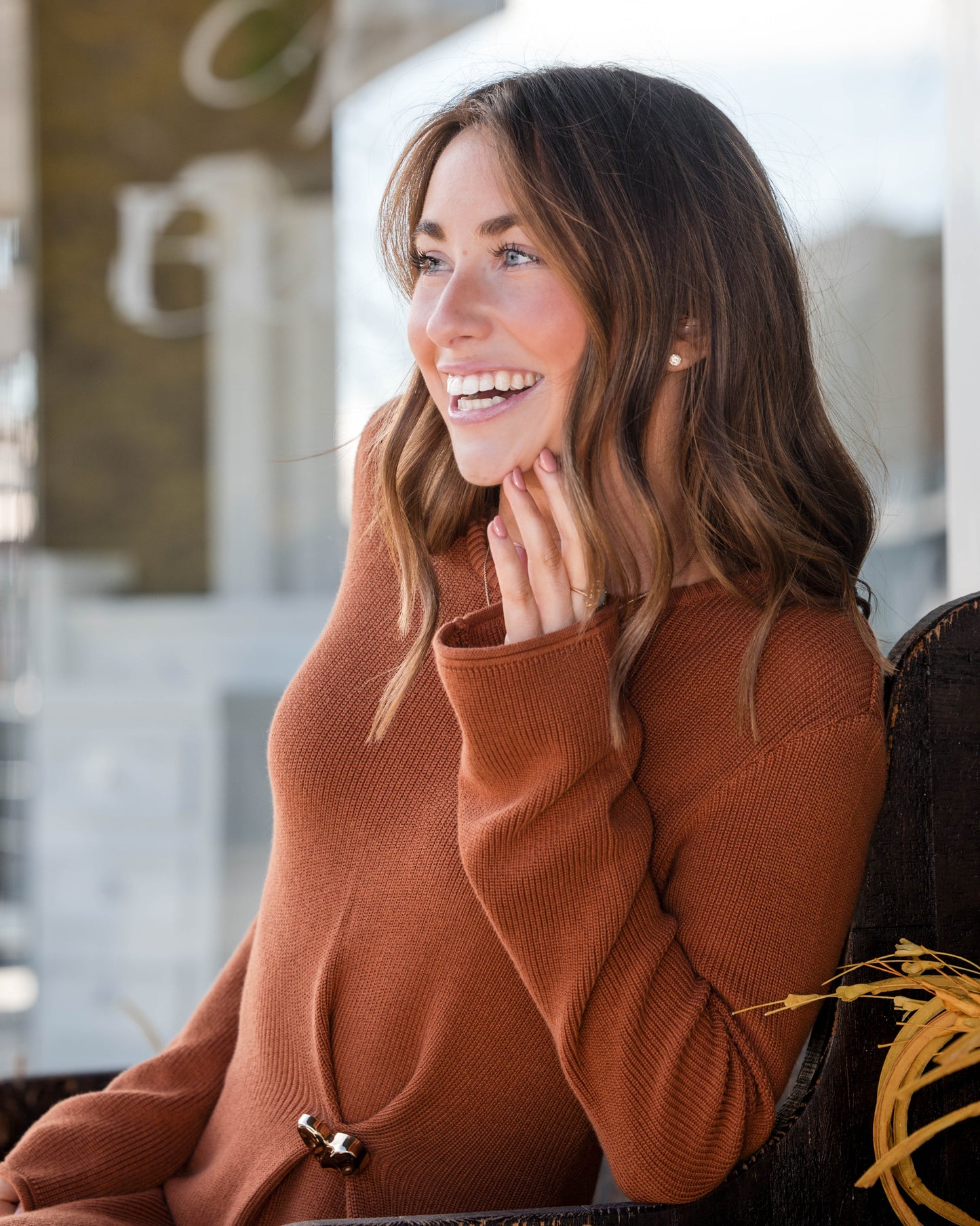 Hjarta Midi Dress - Clay