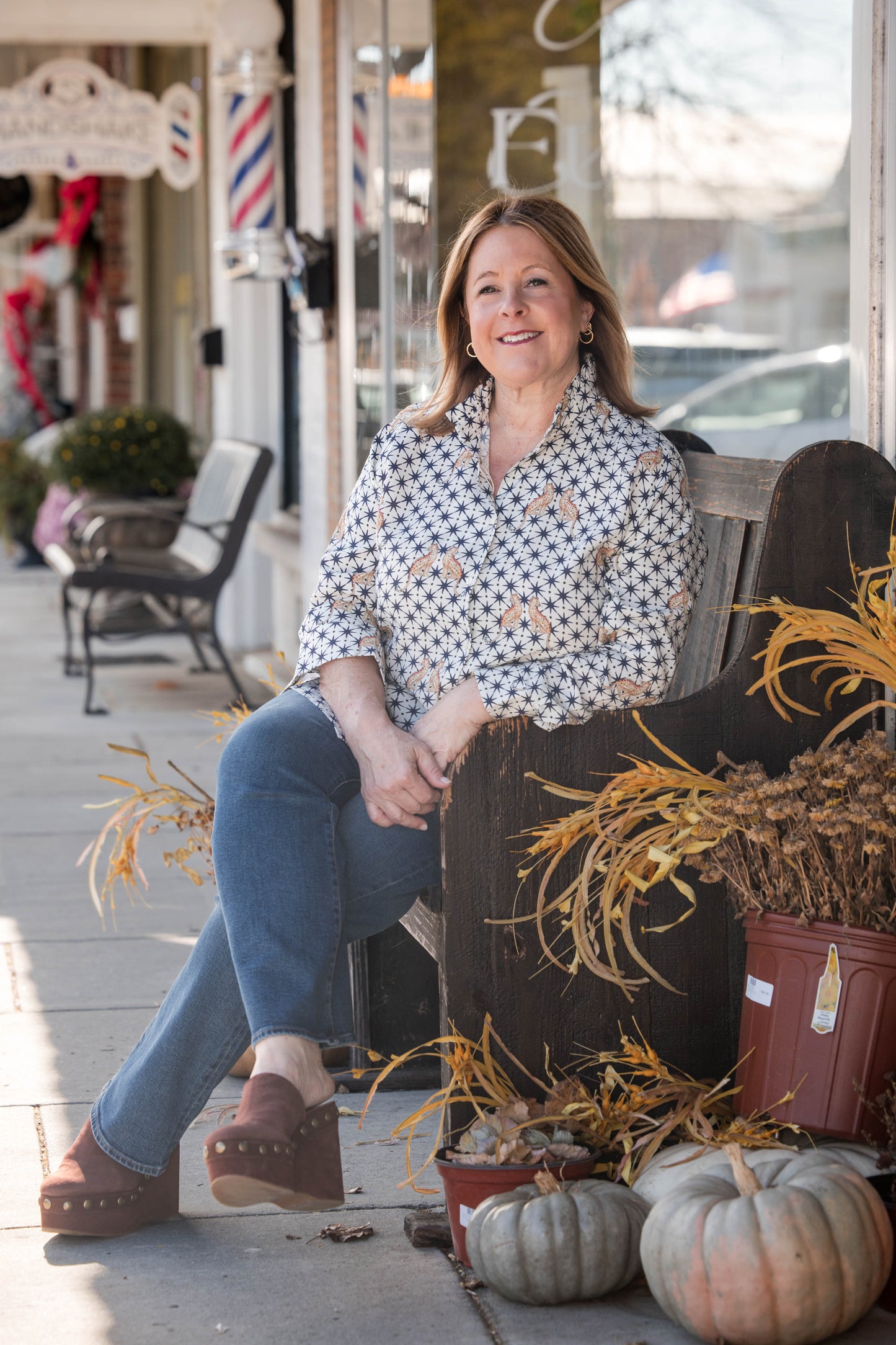 Andy Leopard and Star Print Shirt - White