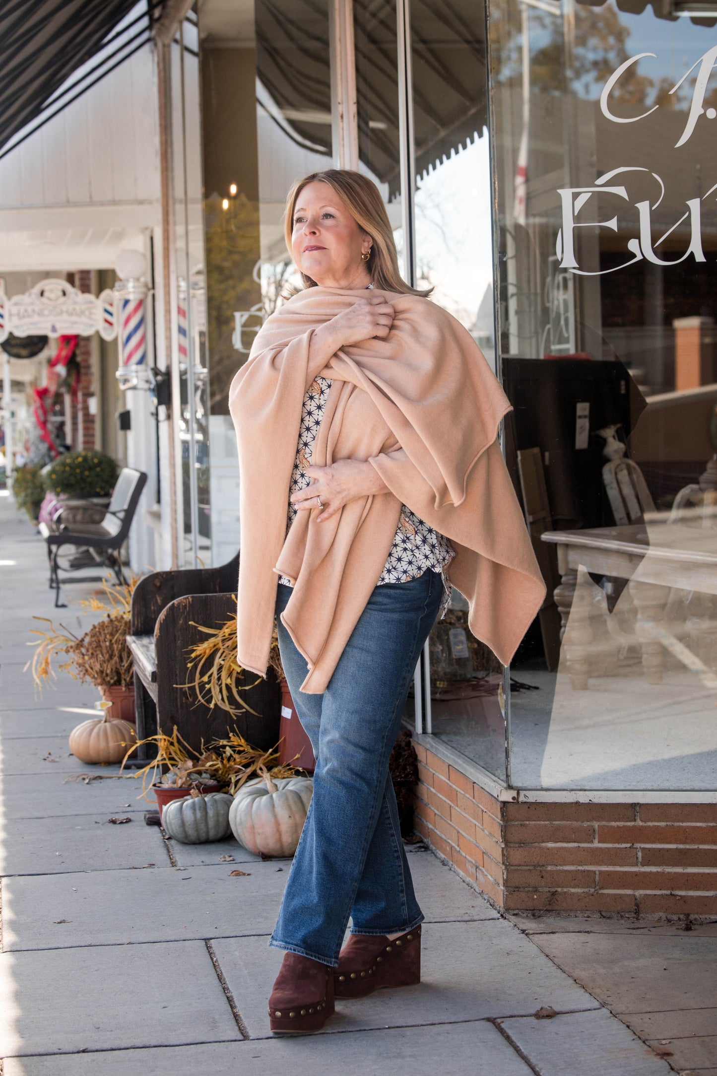 Dolman Open Cardigan - Caramel