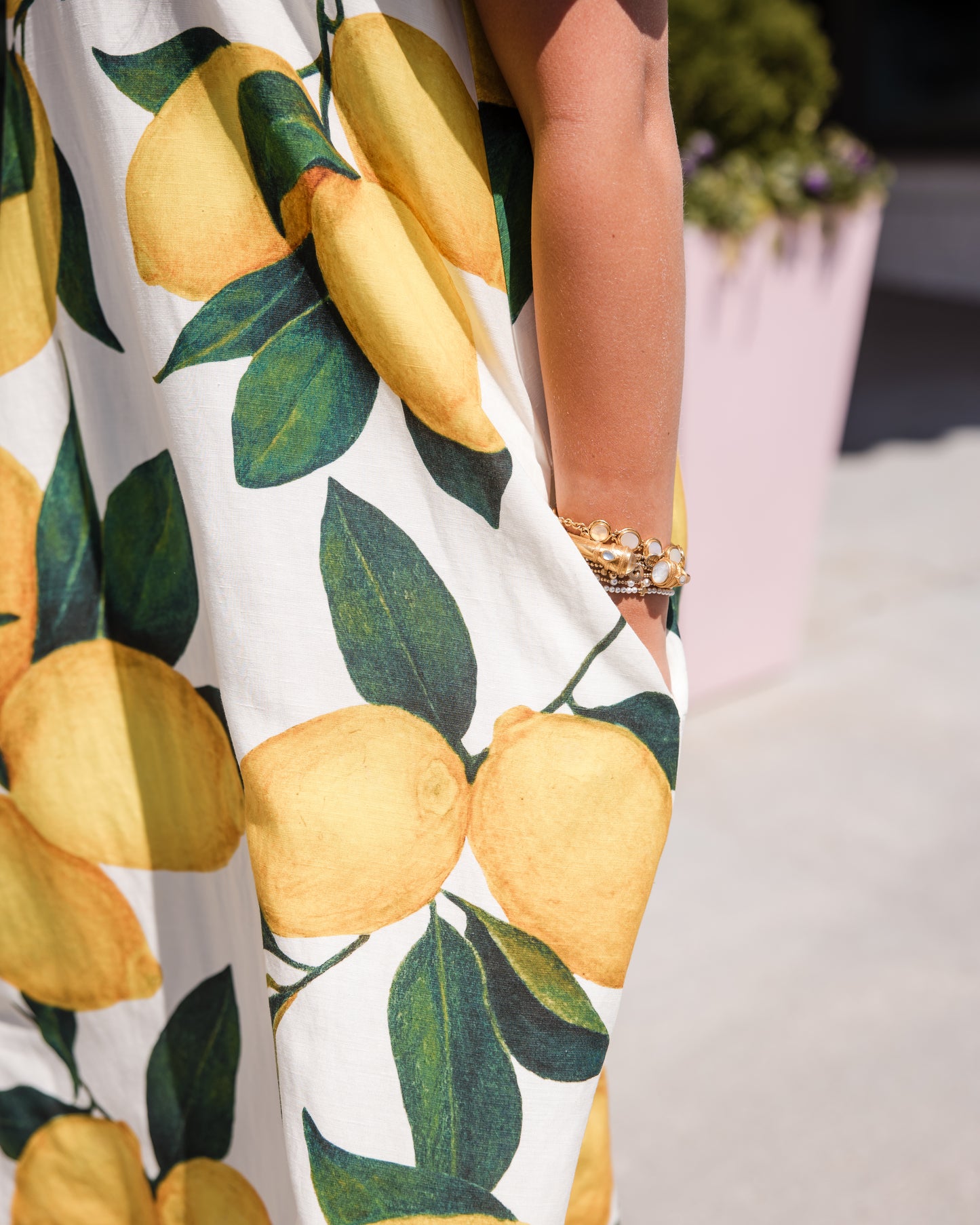 Hampton Dress - Limone