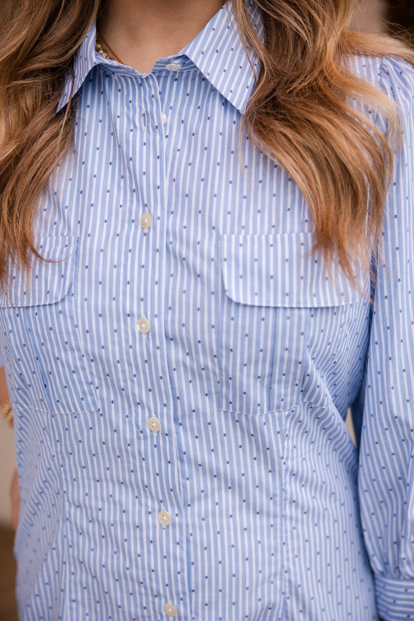 Milan Dress - Diamond Stripe