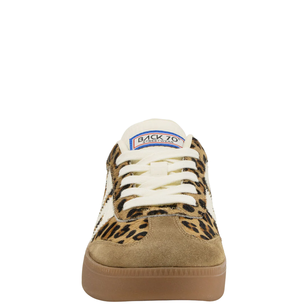 Back 70 Boston Sneaker - Leopard Cuoio Milk