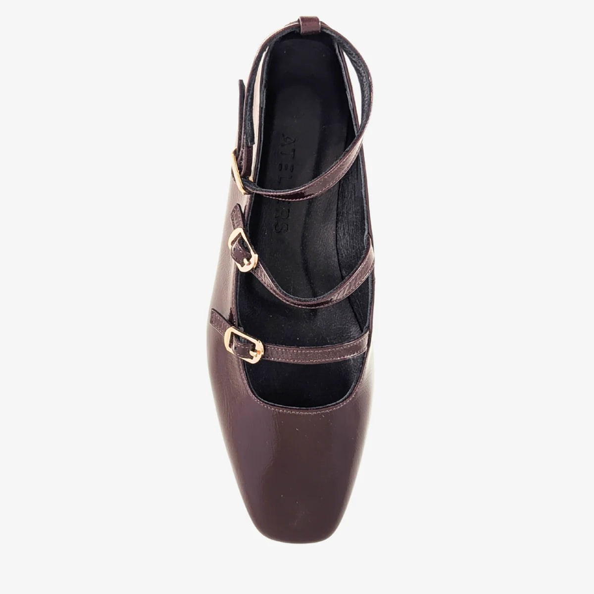 Carri Flat Shoe - Bordeaux