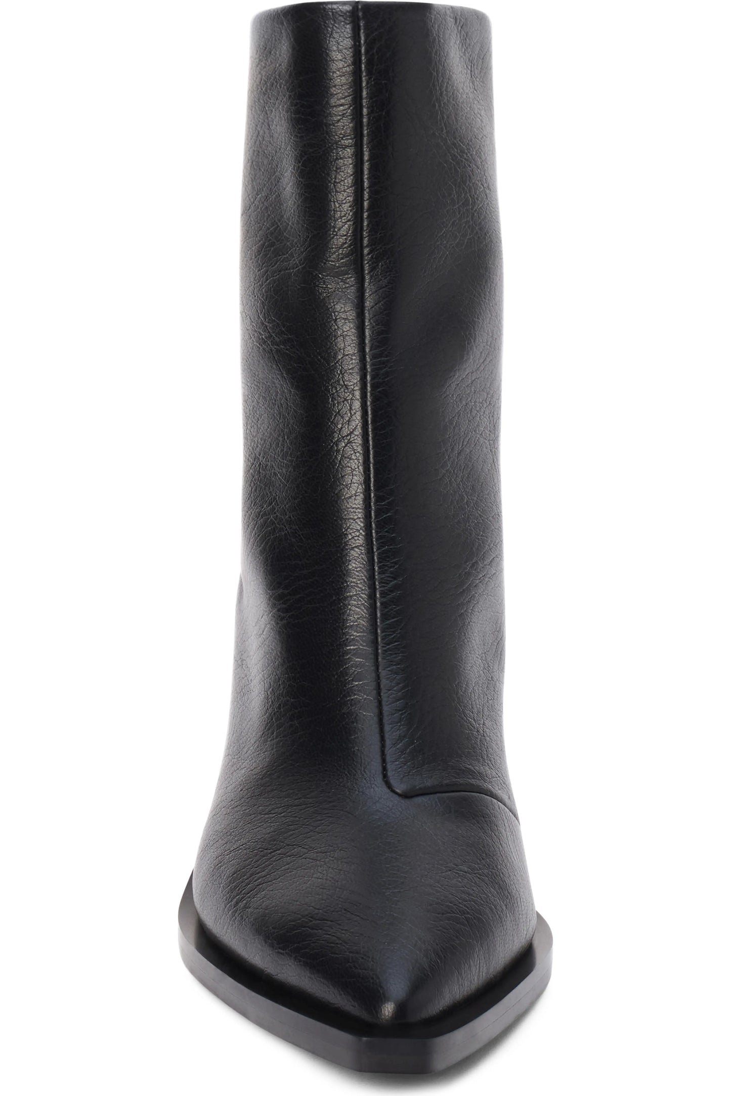 Matteo Faux Leather Boot - Black