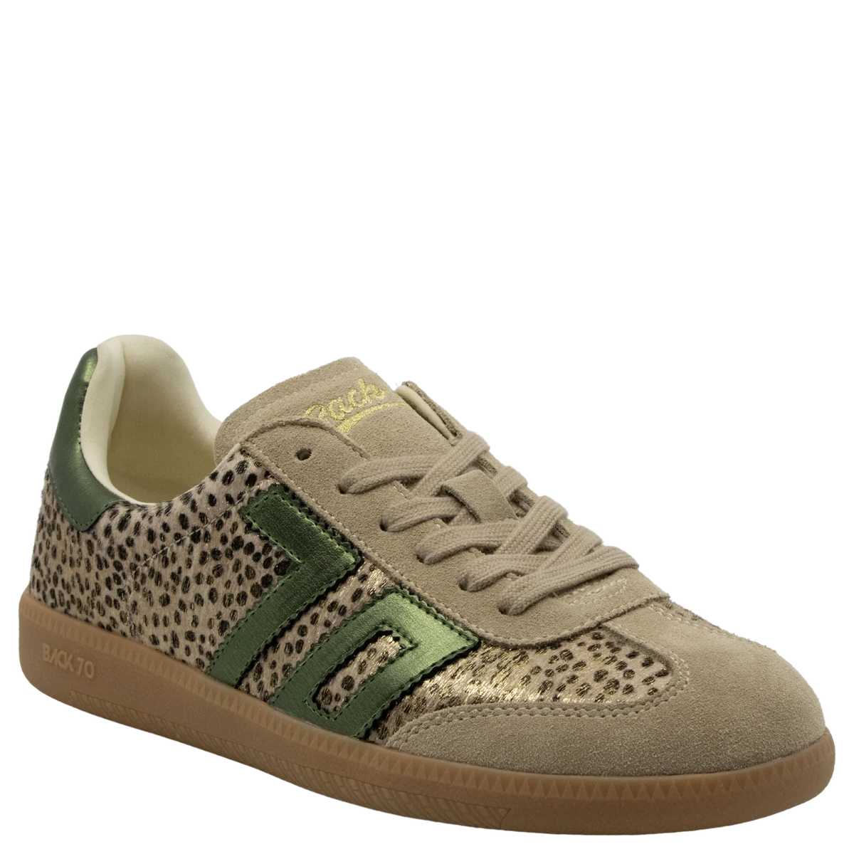 Back 70 Cloud W26 Sneakers - Pois Gold Forest