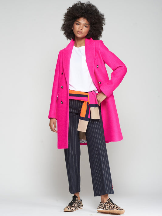 Lian Coat - Fluorescent Pink