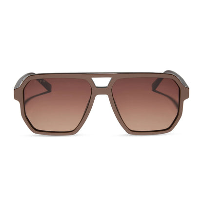 DIFF Eyewear Cameron - Moscow Mule Brown Gradient Sunglasses