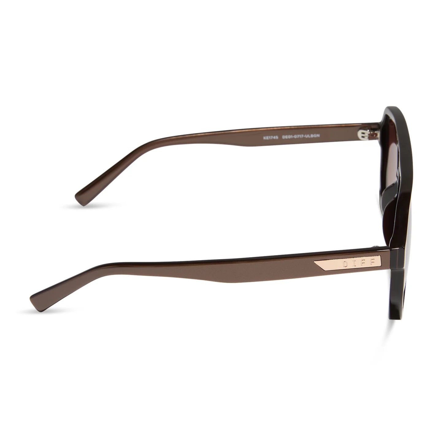 DIFF Eyewear Cameron - Moscow Mule Brown Gradient Sunglasses