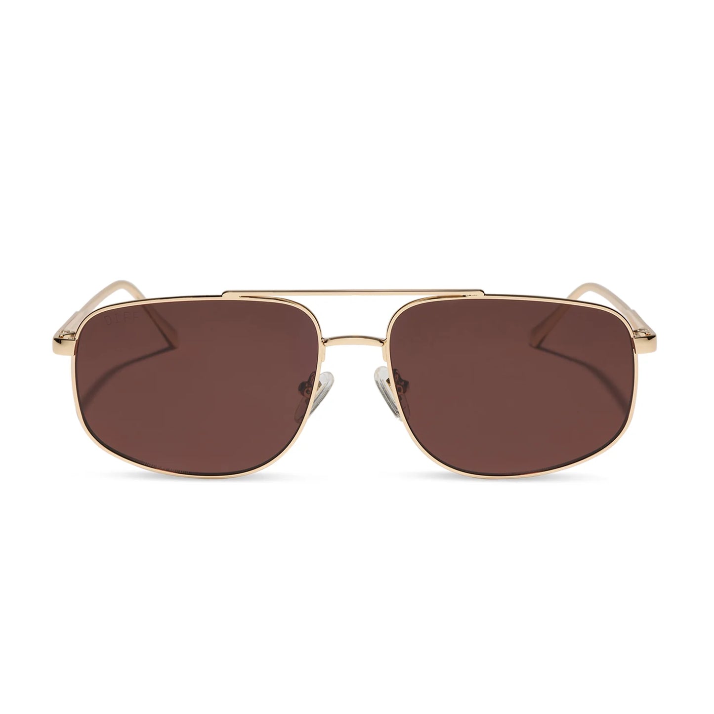 DIFF Eyewear Charley - Brown Polarized Sunglasses