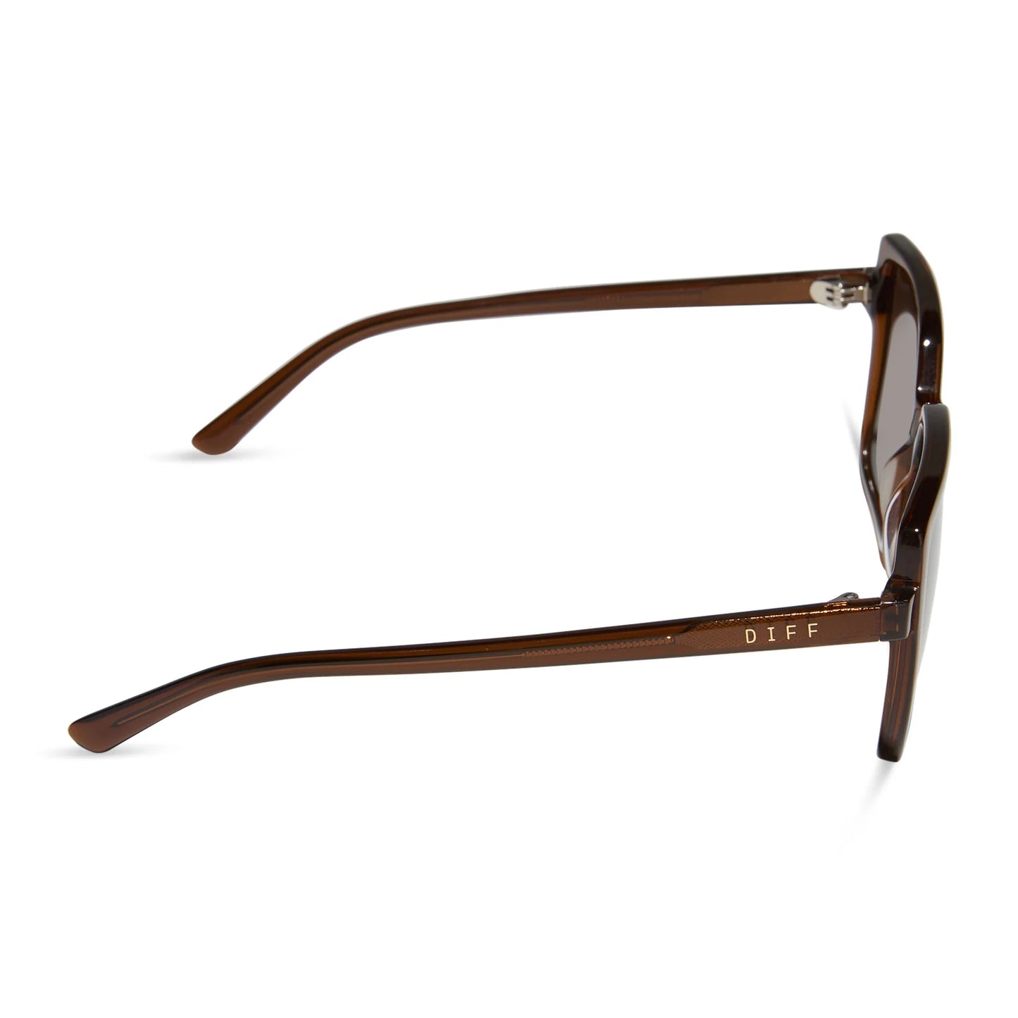 DIFF Eyewear Esme - Whiskey Brown Gradient Polarized Sunglasses