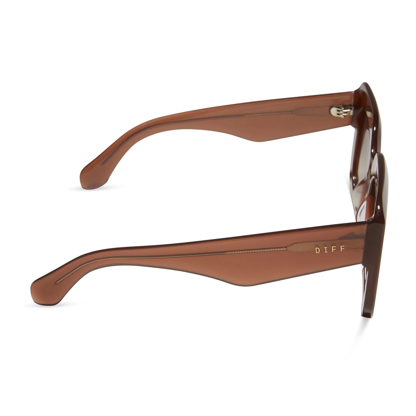 DIFF Eyewear Giada - Macchiato Brown Gradient Sunglasses