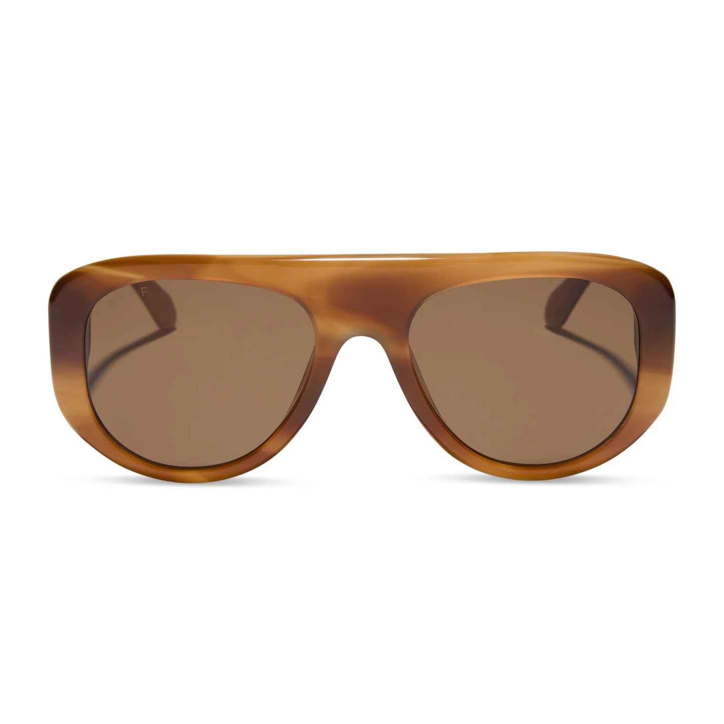 DIFF Eyewear Morgan - Tawny Tortoise Brown Sunglasses