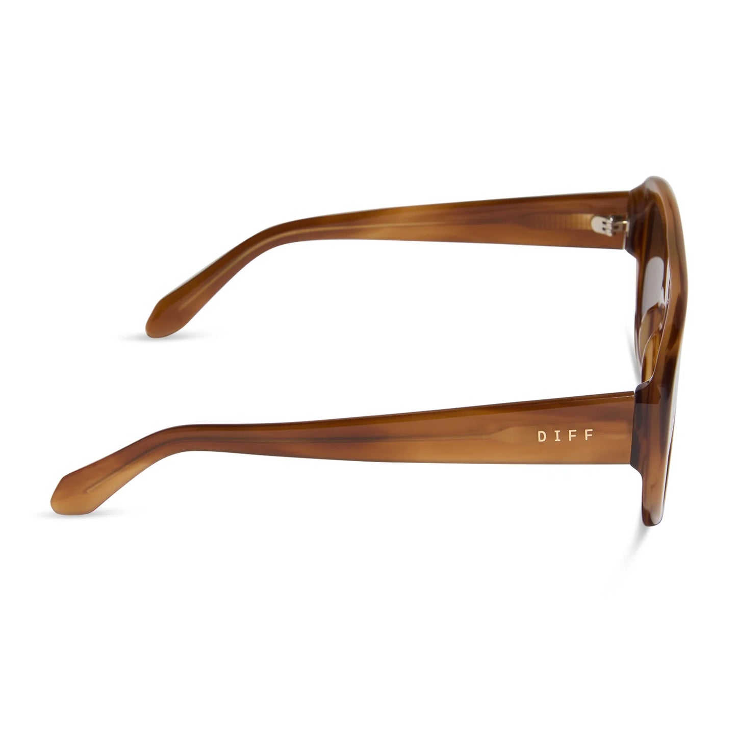 DIFF Eyewear Morgan - Tawny Tortoise Brown Sunglasses