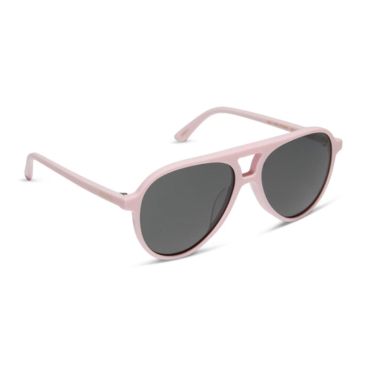 DIFF Eyewear Tosca II Powder Pink Grey Sunglasses