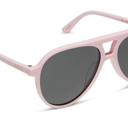 DIFF Eyewear Tosca II Powder Pink Grey Sunglasses