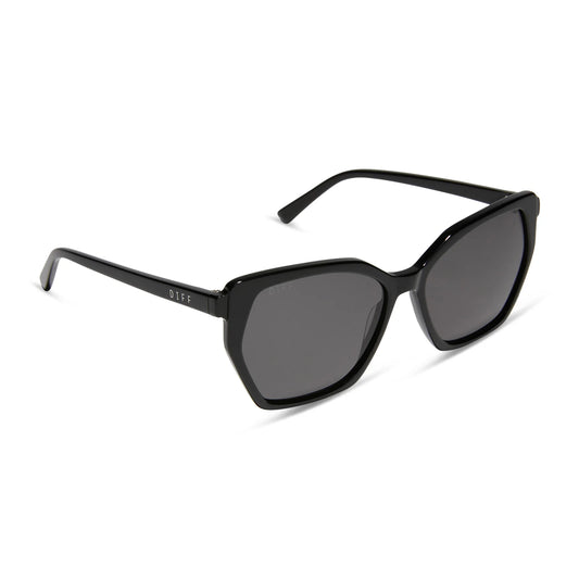 DIFF Eyewear - Vera - Black Grey Sunglasses