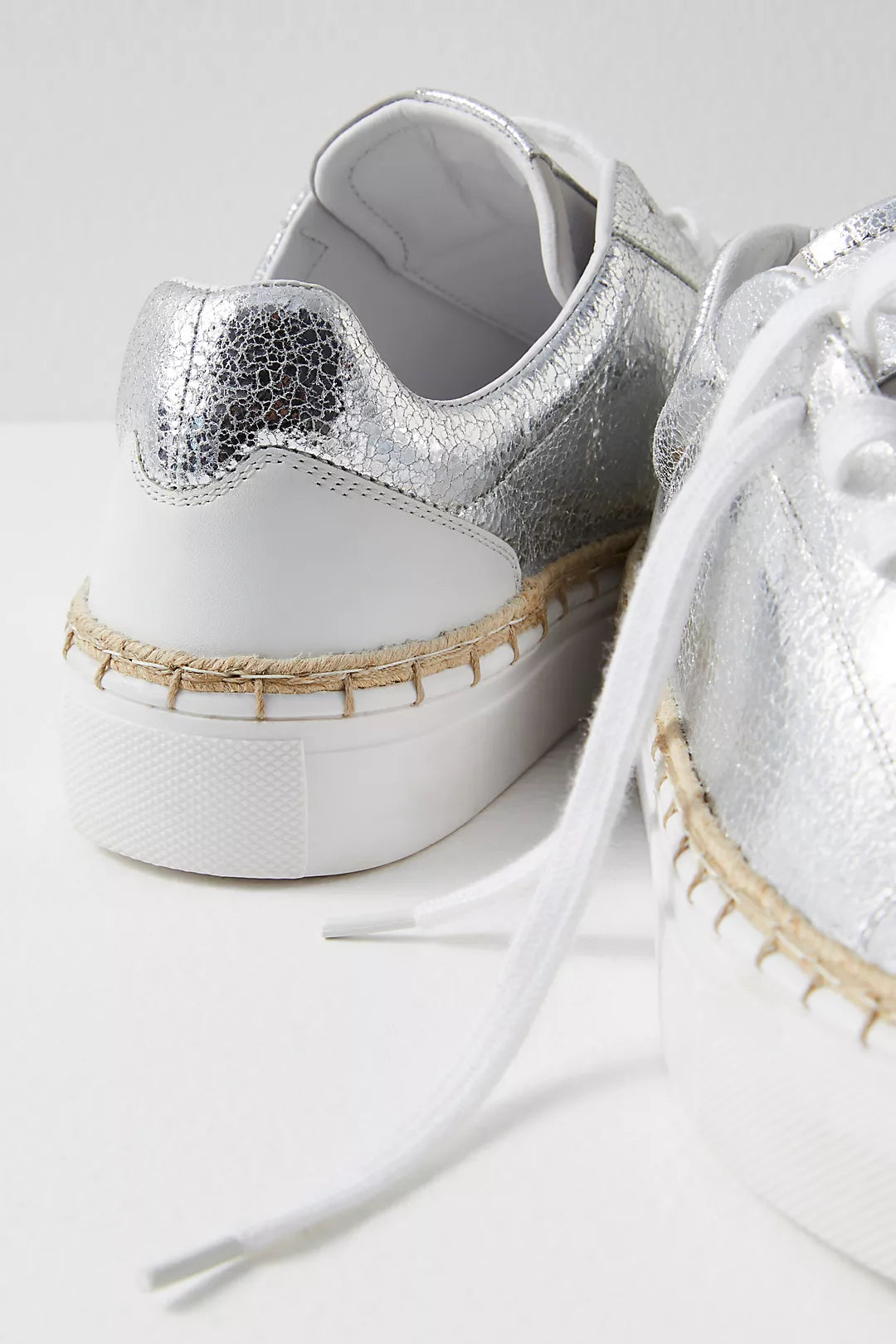 Free People Scotty Sneakers- Silver