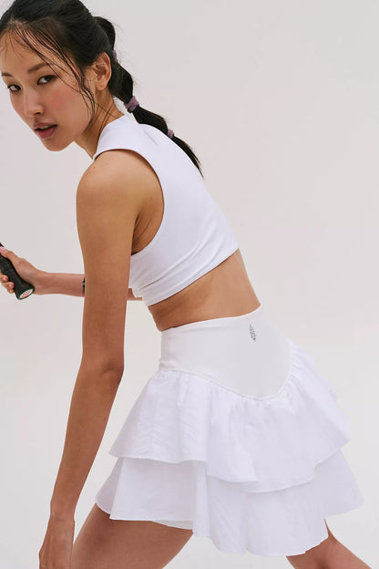 Free People Field Day Skort - White