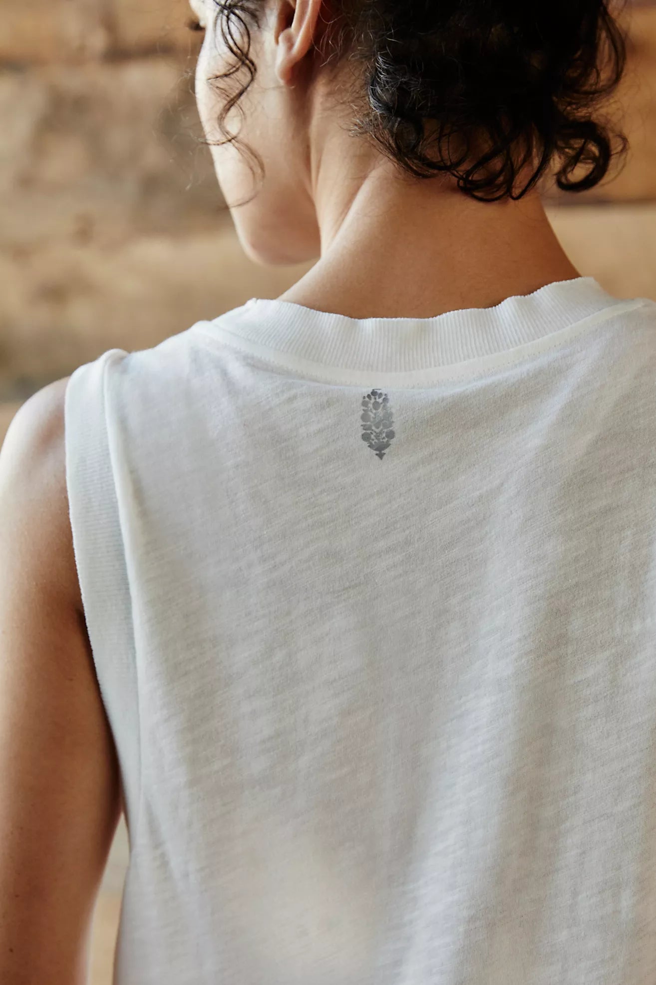 Free People Love Tank Top - White