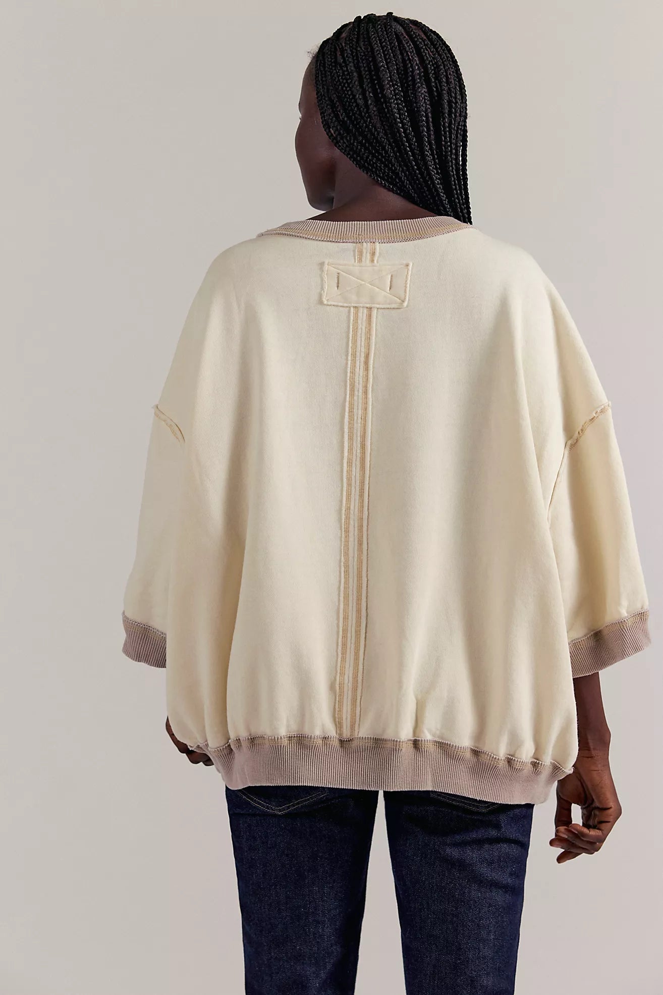 Free People Everything Pullover - Nilla Cream