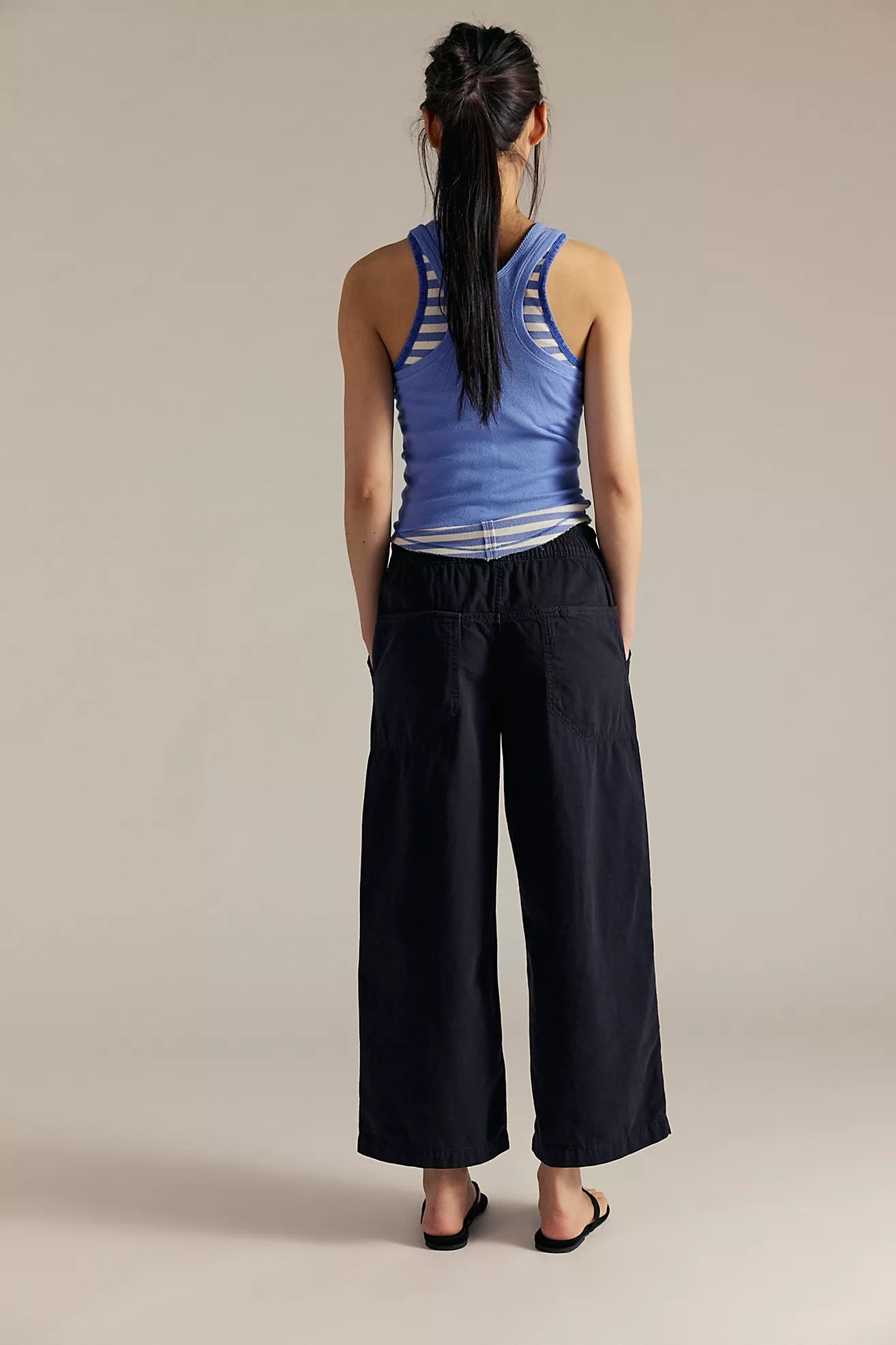 Free People Easy Peasy Pull On Jean - Black