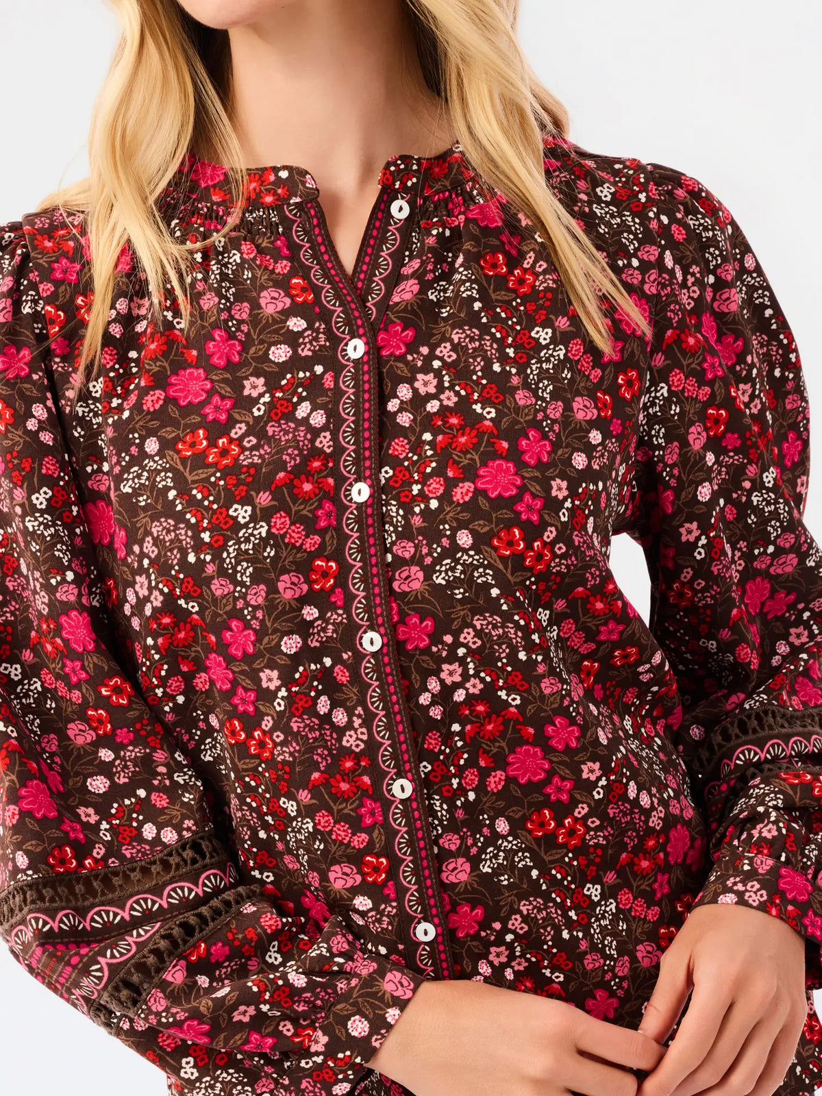 Cecelia Top - Granada Glen Cocoa
