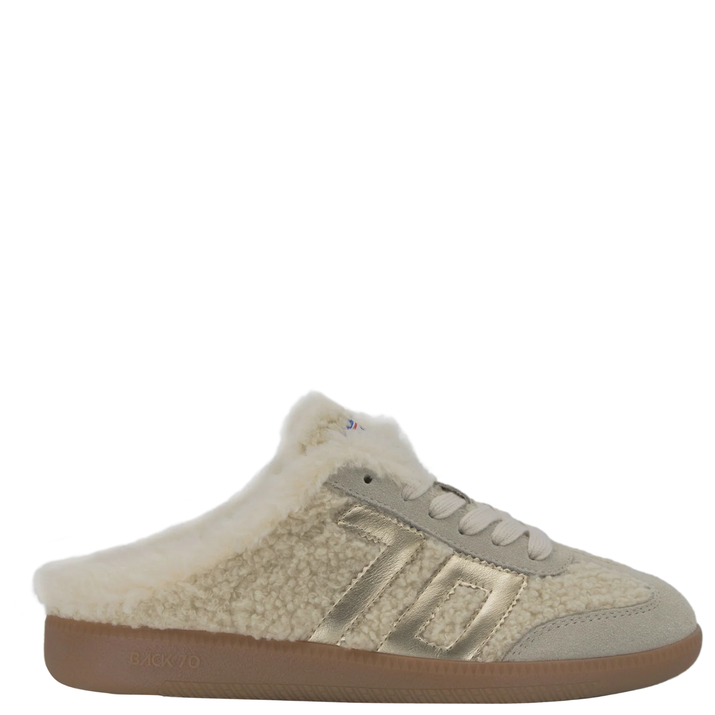 Back 70 Easter FL Backless Sneaker - Butter Gold