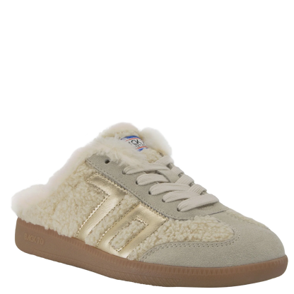 Back 70 Easter FL Backless Sneaker - Butter Gold