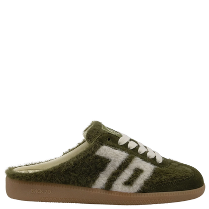 Back 70 Easter Backless Sneakers - Mohair Forest Beige