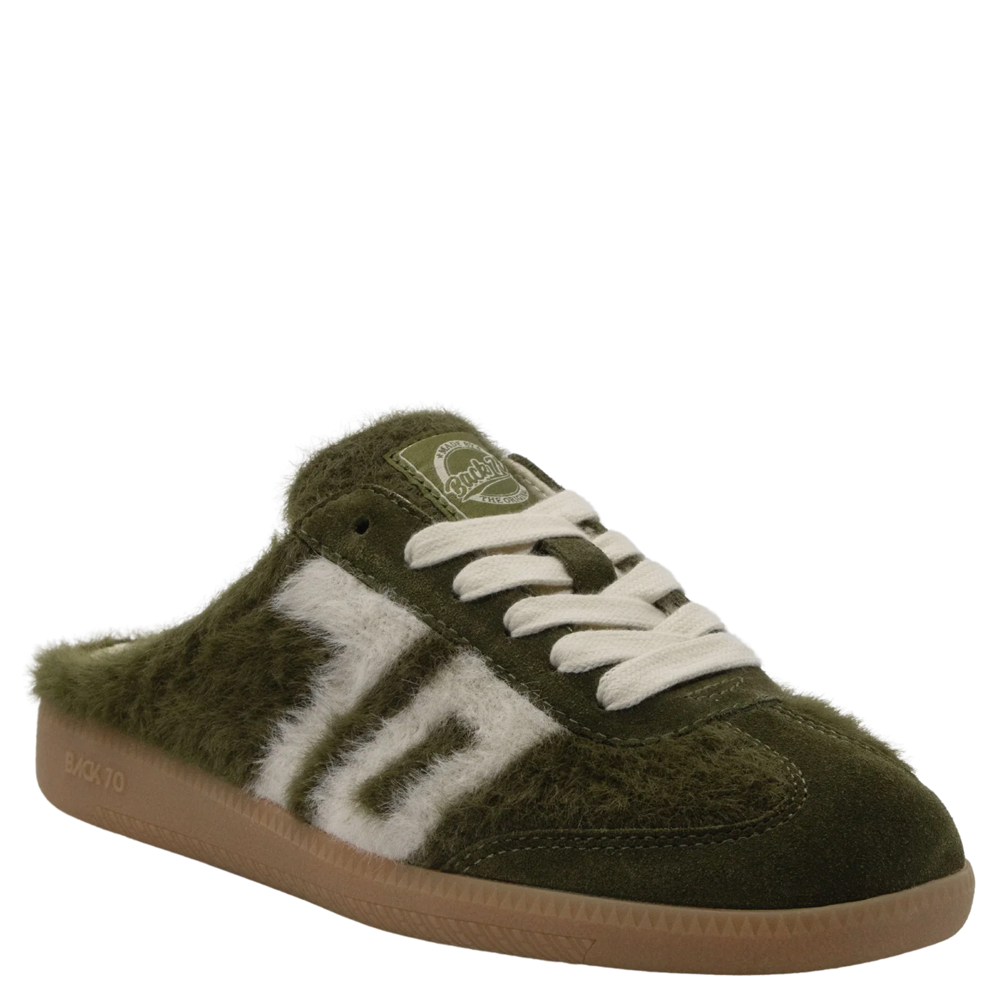 Back 70 Easter Backless Sneakers - Mohair Forest Beige