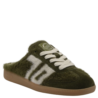 Back 70 Easter Backless Sneakers - Mohair Forest Beige