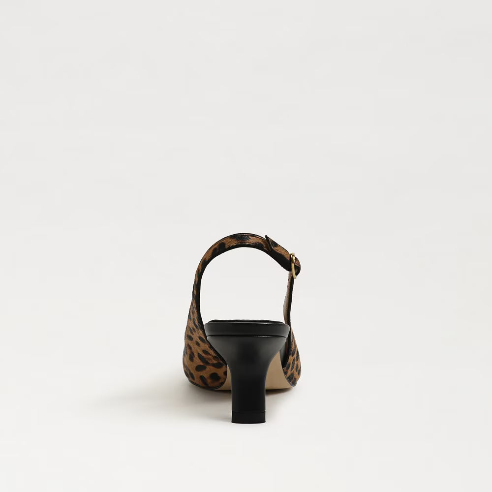 Sam Edelman Bianka Slingback Pump - Leopard Brahma Hair Leather