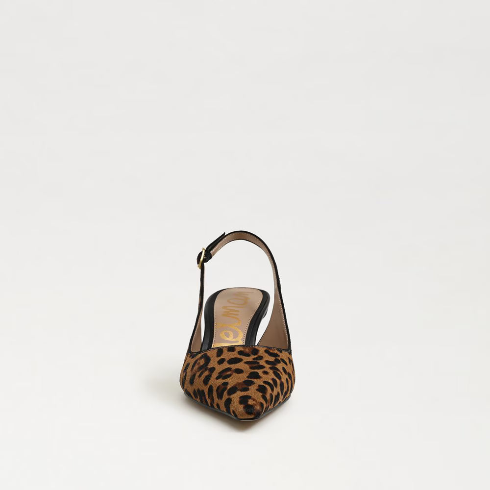 Sam Edelman Bianka Slingback Pump - Leopard Brahma Hair Leather