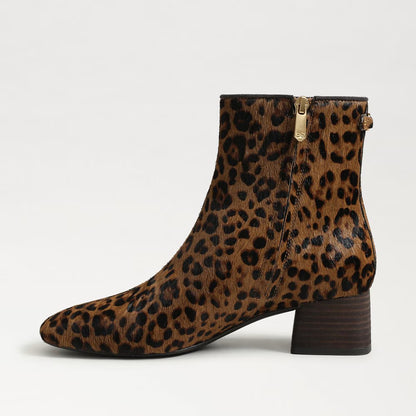 Sam Edelman Paige Ankle Boot - Leopard Brahma Hair Leather