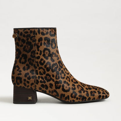 Sam Edelman Paige Ankle Boot - Leopard Brahma Hair Leather