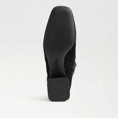 Porter Knee High Boot - Black Suede