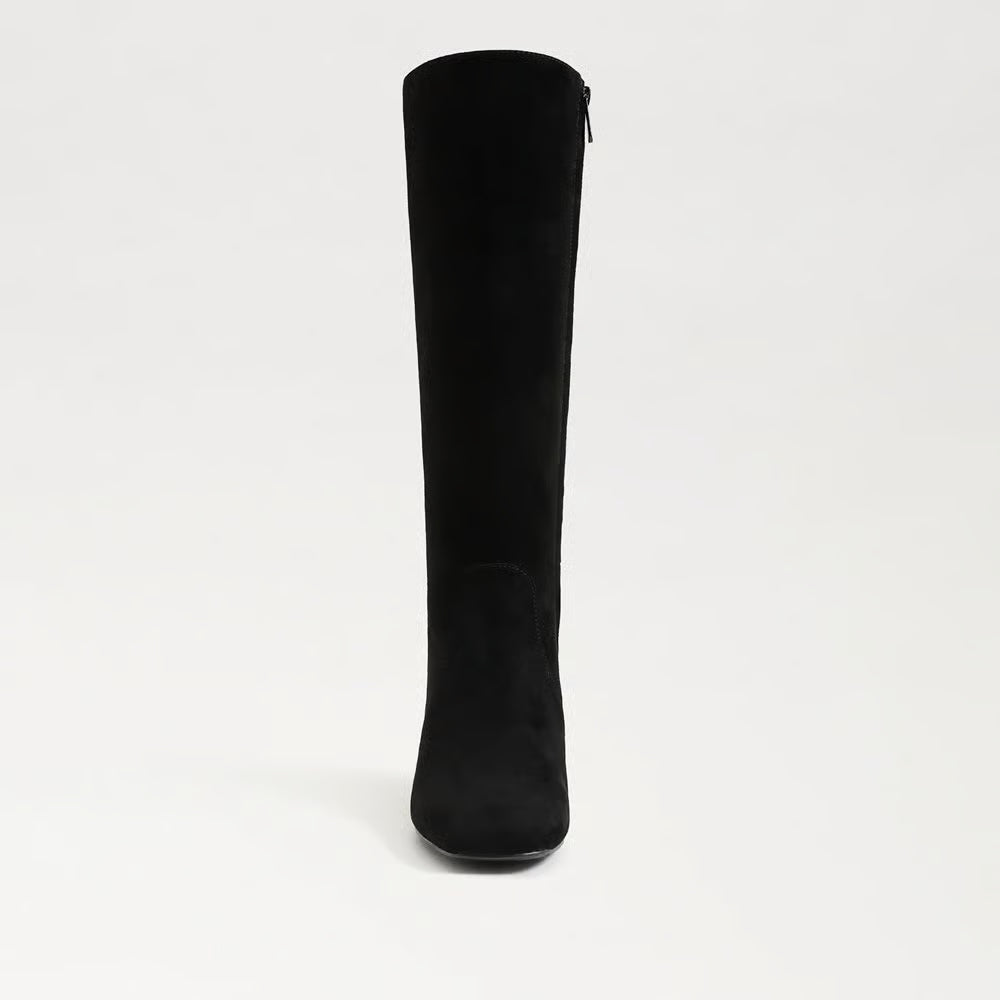 Porter Knee High Boot - Black Suede