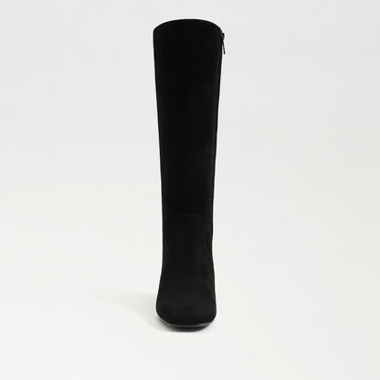 Porter Knee High Boot - Black Suede