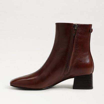 Sam Edelman Paige Ankle Boot - Rich Copper Patent Leather